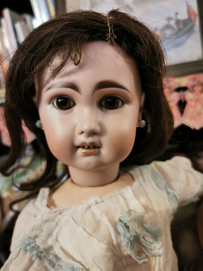 ANCIENNE POUPÉE PORCELAINE E.Barrois Bru Rabery Delphieu Pour Pièce ANCIENNE POUPÉE PORCELAINE E.Barrois Bru Rabery Delphieu Pour Pièce